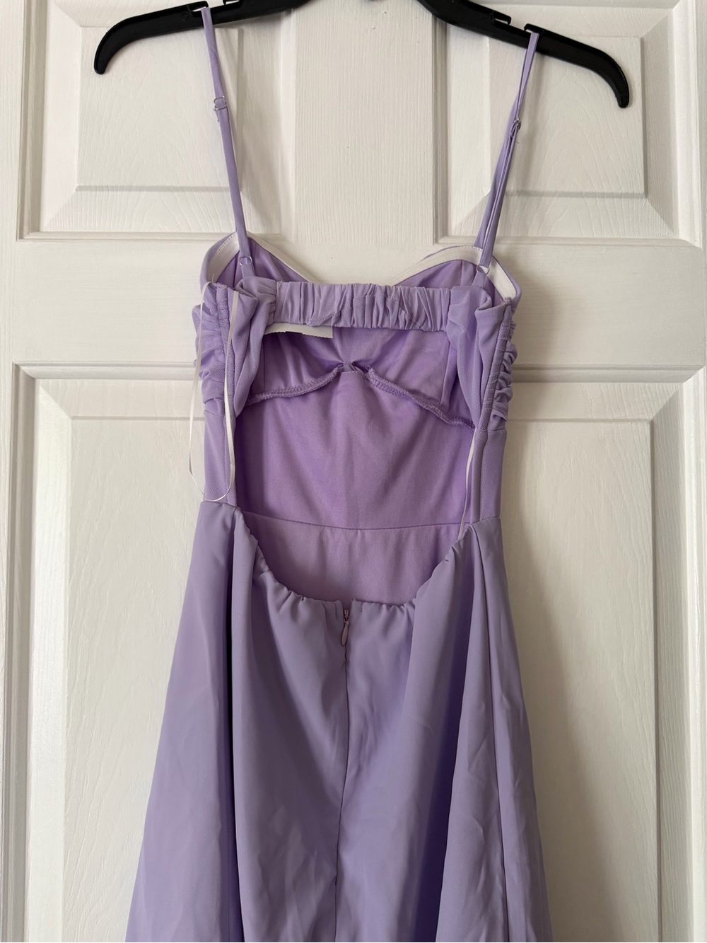 Hello Molly new with tags “fashion feature” mini dress in lilac purple. Size xs - Picture 6 of 8